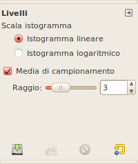 Opzioni dello strumento «Livelli»