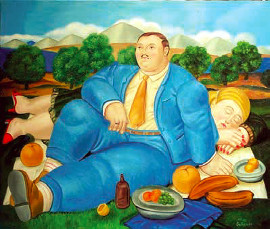 F. Botero - Pic Nic