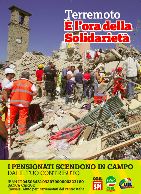Raccolta Fondi Terremoto