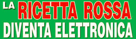La Ricetta Rossa diventa elettronica